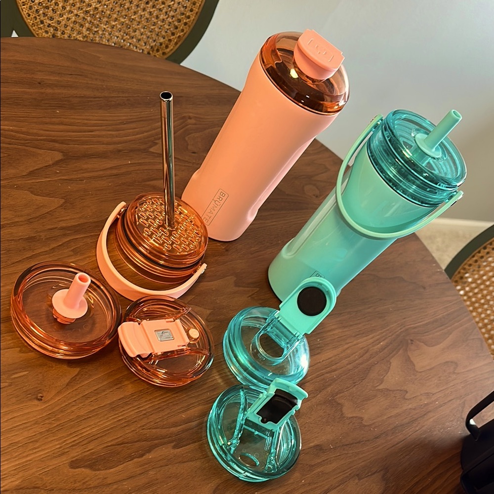 TWO BrüMate MultiShaker Blender Shaker Bottles